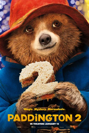 Original filmplakat for Paddington 2 (2017). Kilde: IMDb.